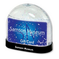 Snow Globe w/ Insert For Gift Card